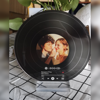 Bild von Personalisiertes Acryl-Fotoalbum, Musikplatte, transparente Basis, Dekoration, benutzerdefinierter, scannbarer Spotify-Code, Geschenk für Musikliebhaber