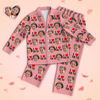 Bild von Benutzerdefinierte Pyjamas Benutzerdefinierte Muttertags-Pyjamas Benutzerdefinierte Weihnachtsgeschenke für Mama