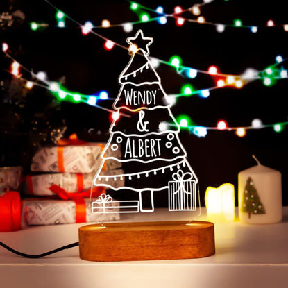 Image de Cadeau de veilleuse LED pour arbre de Noël pour Noël