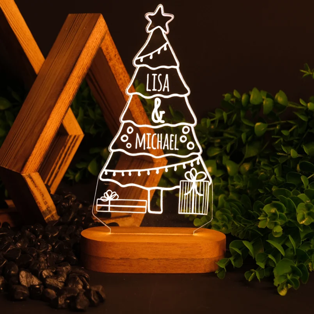 Picture of Christmas Tree LED Night Light Gift for Christmas