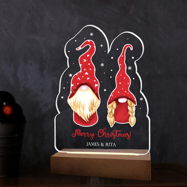 Picture of Santa Couple LED Night Light Gift for Christmas