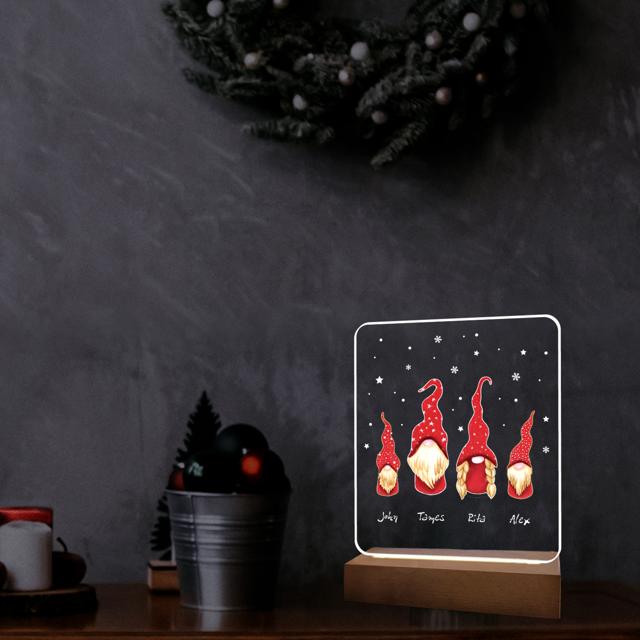 Picture of Santa Famliy LED Night Light Gift for Christmas