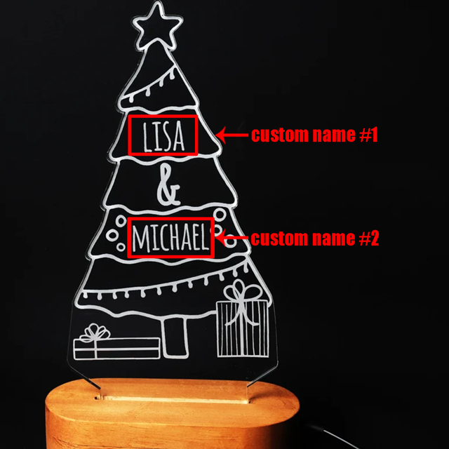 Picture of Christmas Tree LED Night Light Gift for Christmas