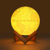 Image de Lampe Lune Photo Personnalisée 3D Magique avec Commande Tactile pour Famille Aimante (10cm-20cm) | Lampe de lune personnalisée avec photo et texte | Meilleure idée de cadeau pour un anniversaire, Thanksgiving, Noël, etc.