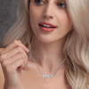 Image de Collier prénom personnalisé en argent sterling 925 - Personnalisez avec n'importe quel nom ou pierre de naissance | Collier personnalisé avec votre nom en argent sterling 925
