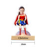 Image de Veilleuse Wonder Woman personnalisée | Cadeaux personnalisés de veilleuse de visage pour elle | Meilleure idée de cadeau pour un anniversaire, Thanksgiving, Noël, etc.