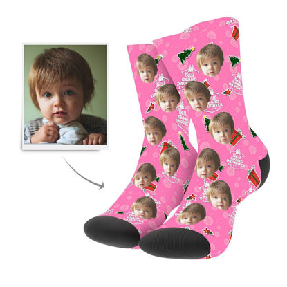 Picture of Custom Christmas Socks For Your Best Grand Daughter