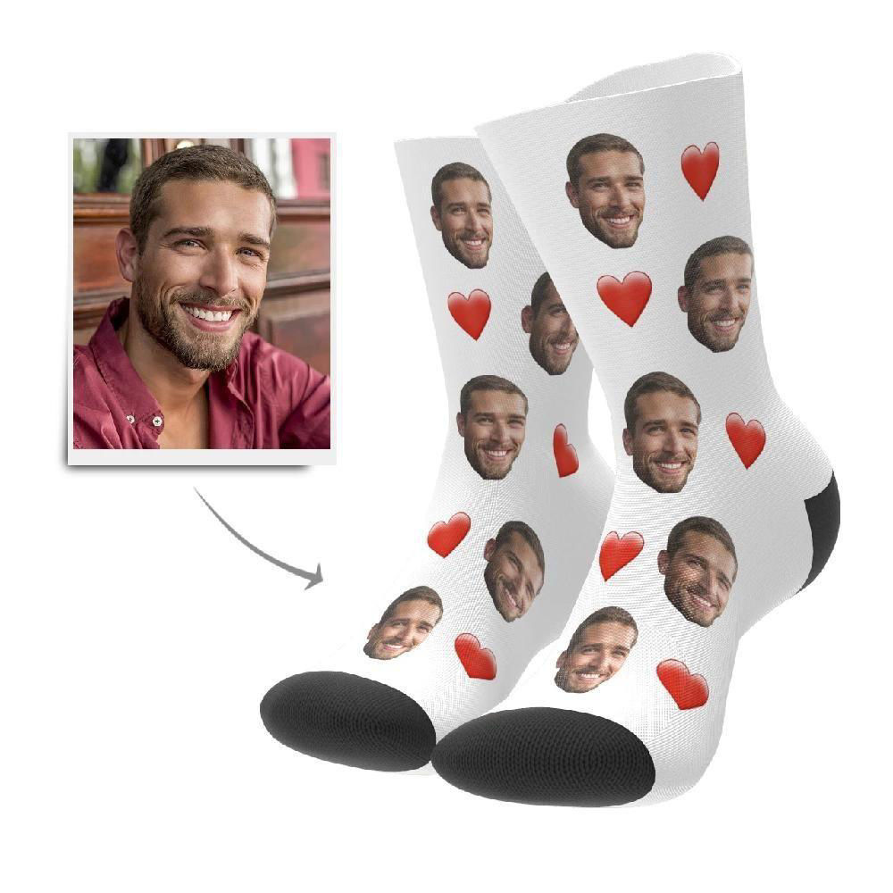 Custom Face Socks For T Colorful Personalized Ts And Engraved Ts For Any Occasions 3347