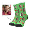 Picture of Custom Face Socks For Gift - Colorful