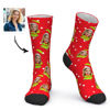 Picture of Personalized Photo Christmas Stockings for the Warmest Gift