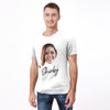 Bild von T-Shirt - Personalisieren Sie Ihr Liebhaber-Avatar-T-Shirt mit personalisiertem Bild und Namen