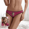 Image de Custom Ladies Panties Sexy - Sous-vêtements de visage photo drôle personnalisés pour femmes - Meilleur cadeau pour elle