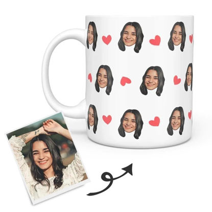 Afbeeldingen van Custom Multi-avatar Photo Mug | The Most Personalized Coffee Mug For Gifts | Best Gift Idea for Birthday, Thanksgiving, Christmas etc.