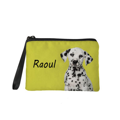 Image de Porte-monnaie portable avec photo de chiot personnalisé | Porte-monnaie personnalisé avec photo pour animal de compagnie | Photo et nom d'animal de compagnie personnalisés | Cadeaux personnalisés pour maman animal de compagnie | Meilleure idée de cadeau pour un anniversaire, Thanksgiving, Noël, etc.