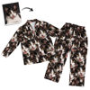 Image de Ensemble complet de pantalons de pyjama pour animaux de compagnie personnalisés Avatars multiples - Pyjama unisexe personnalisé avec copie de visage - Meilleur cadeau pour la famille, un ami