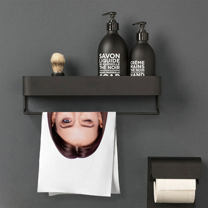 Picture of Custom Big Face Towel Personalized Photo Towel as Funny Gifts