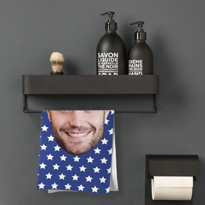 Bild von Kundenspezifisches Gesicht-Flaggen-Tuch-personalisiertes Foto-Tuch-lustiges Geschenk