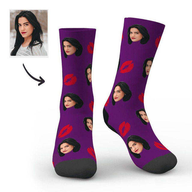 Picture of Custom Photo Socks Personalized Multicolor Socks