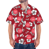 Imagen de Camisa con logo personalizado, camisa hawaiana para hombre, flores de lirio, regalos de empresa