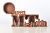 Image de Tirelire personnalisée en bois avec nom pour enfants - Grandes tirelires personnalisées 26 Alphabet F - Boîte d'économie d'argent transparente - Cadeau pour garçons et filles