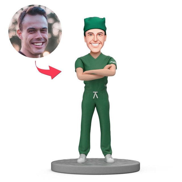 Picture of Custom Bobbleheads: Clinicians | Personalized Bobbleheads for the Special Someone as a Unique Gift Idea