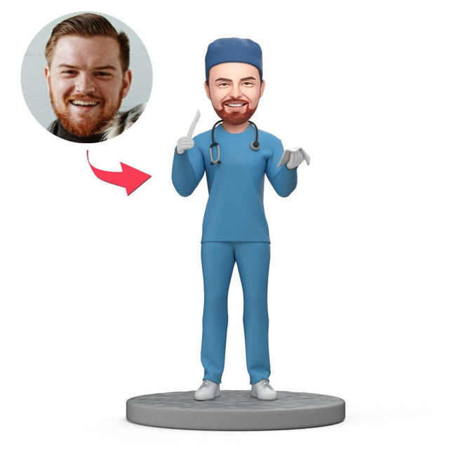 Picture of Custom Bobbleheads: Plastic Surgery | Personalized Bobbleheads for the Special Someone as a Unique Gift Idea