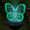 Bild von Personalisiertes Solar-Nachtlicht – Schmetterling Typ A – Garten-Solarlicht für Denkmal