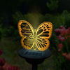 Imagen de Luz de noche solar personalizada - Mariposa tipo B - Luz solar de jardín para memorial