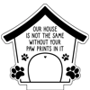 Picture of Personalized Solar Night Light - Kennel - Garden Solar Light for Memorial