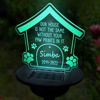 Image de Personalized Solar Night Light ｜ Kennel ｜Customized Garden Solar Light for Memorial