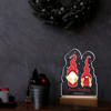 Image de Cadeau de veilleuse à LED pour couple de père Noël pour Noël ｜ Meilleure idée cadeau pour un anniversaire, Thanksgiving, Noël, etc.