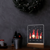 Image de Cadeau de veilleuse LED Santa Famliy pour Noël ｜Meilleure idée cadeau pour un anniversaire, Thanksgiving, Noël, etc.