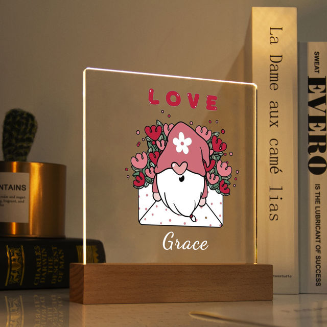 Picture of Love Mail Night Light - Personalized It With Your Kid's Name