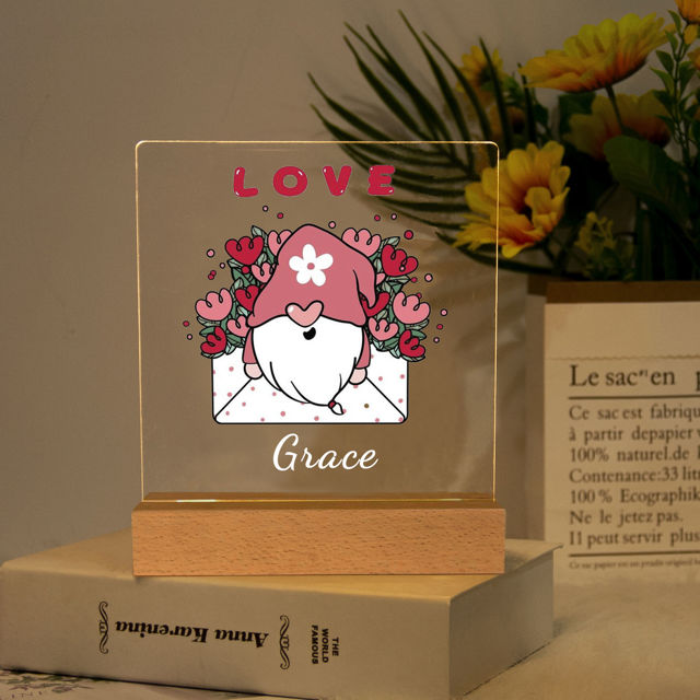 Picture of Love Mail Night Light - Personalized It With Your Kid's Name