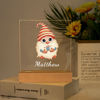 Image de Nain avec veilleuse coffret cadeau | Personnalisez-le avec le nom de votre enfant | Meilleure idée de cadeau pour un anniversaire, Thanksgiving, Noël, etc.