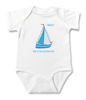 Image de Personnalisé Photo Visage Court - Manches Bébé Onesies - Visage Personnalisé Bébé Onesie - Bodys Bébé - Onesies Infant Body avec Nom et Couleur Personnalisés - Navire