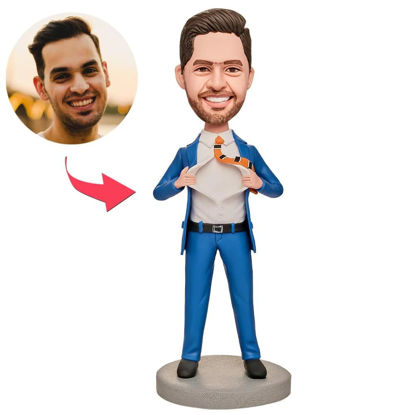 Imagen de Custom Bobbleheads: Business Man| Personalized Bobbleheads for the Special Someone as a Unique Gift Idea