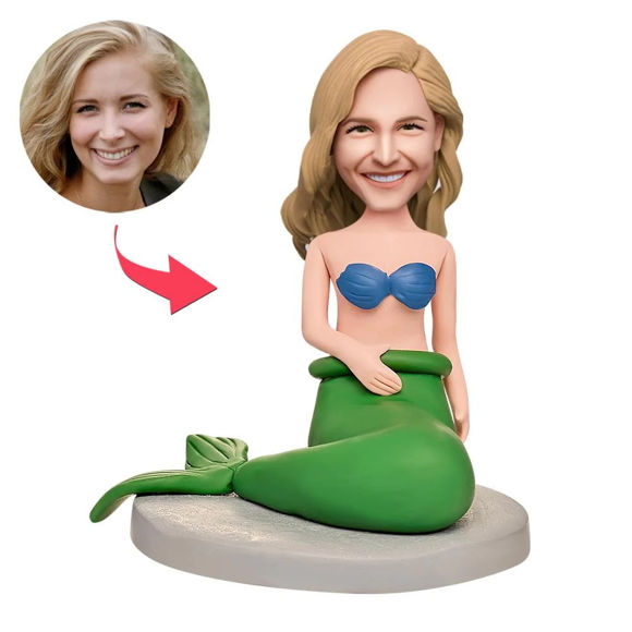 Imagen de Custom Bobbleheads: Mermaid| Personalized Bobbleheads for the Special Someone as a Unique Gift Idea
