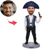 Image de Custom Bobbleheads: Halloween Gifts - Men Pirate | Personalized Bobbleheads for the Special Someone as a Unique Gift Idea｜Best Gift Idea for Birthday, Thanksgiving, Christmas etc.