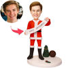Image de Custom Bobbleheads: Merry Christmas Men | Personalized Bobbleheads for the Special Someone as a Unique Gift Idea｜Best Gift Idea for Birthday, Thanksgiving, Christmas etc.