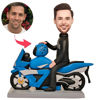 Image de Custom Bobbleheads: Men's Motorcycle | Personalized Bobbleheads for the Special Someone as a Unique Gift Idea｜Best Gift Idea for Birthday, Thanksgiving, Christmas etc.