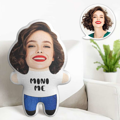 Picture of Custom  Face  Pillow Mini Me With Your Face Unique Personalized