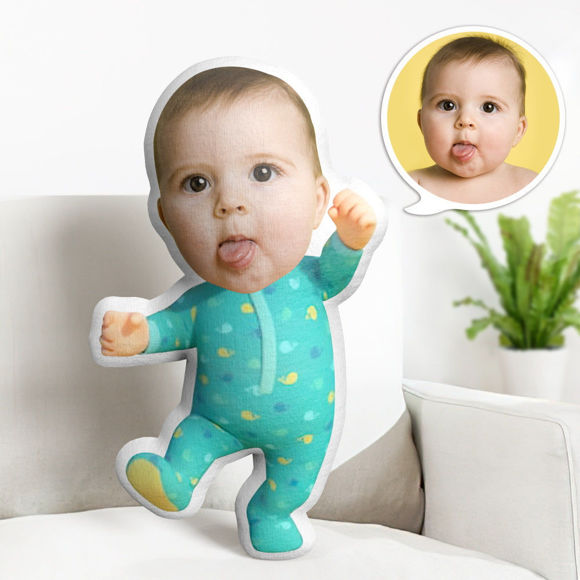 Imagen de Custom Face Pillow Cute Baby With Your Face Unique Personalized