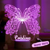 Image de Custom Name Night Light With Colorful LED Lighting | Multicolor Butterfly Night Light With Personalized Name  | Best Gifts Idea for Birthday, Thanksgiving, Christmas etc.