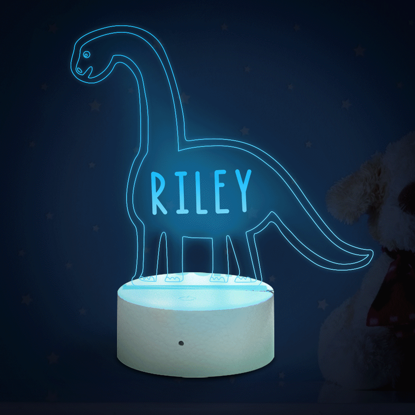 Afbeeldingen van Custom Name Night Light With Colorful LED Lighting | Multicolor Macrocollum Night Light With Personalized Name  | Best Gifts Idea for Birthday, Thanksgiving, Christmas etc.