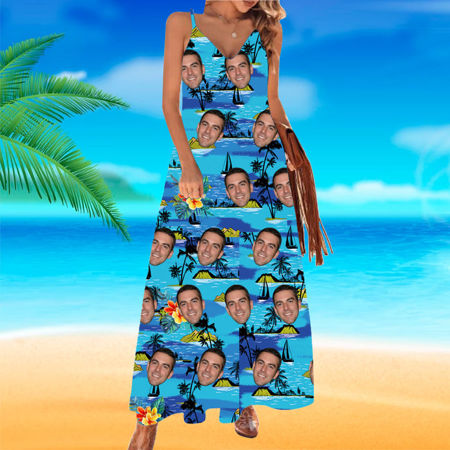 Imagen para la categoría Vestido Hawaiano de Mujer Personalizado