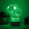 Image de Custom Name Night Light With Colorful LED Lighting | Multicolor Koala Light With Personalized Name  | Best Gifts Idea for Birthday, Thanksgiving, Christmas etc.