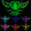 Image de Personalized Solar Night Light | Beer | Customized Garden Solar Light for Memorial
