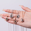 Image de Collier de projection personnalisé avec nom, textes ou photos personnalisés - Meilleurs cadeaux pour la fête des mères, un anniversaire ou Noël