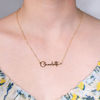 Picture of Personalized Name Necklace in Stainless Steel or 925 Sterling Silver - Customize With Any Name